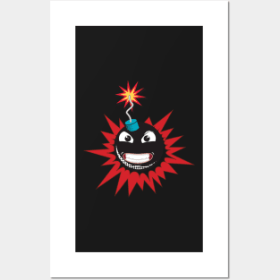 Bomb Smiley Posters and Art